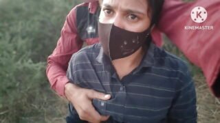 Indian Virgin School Girls First time Sex with Her Boyfriend in Jungle outdoor hindi