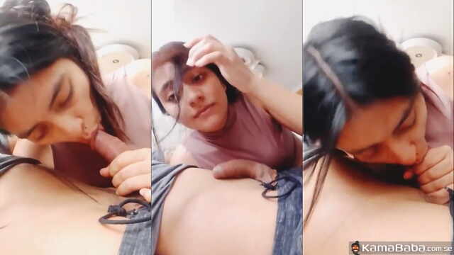 Stunning Kashmiri Beauty Gives Intense Deepthroat Before…